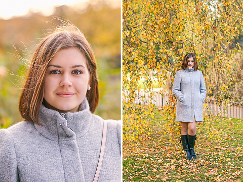 family portrait autumn outdoor fall photo shoot London Regent's park portrait  (10)