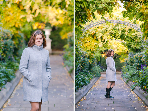family portrait autumn outdoor fall photo shoot London Regent's park portrait  (24)