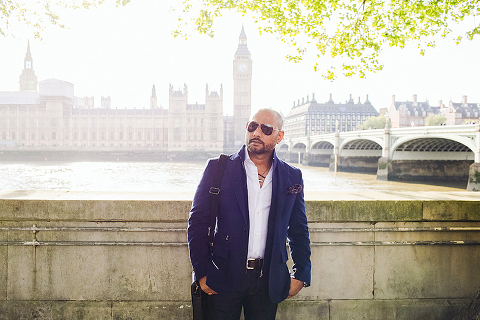 London Man's Portrait Shoot Westminster Big Ben Outdoor Street style Lifestyle